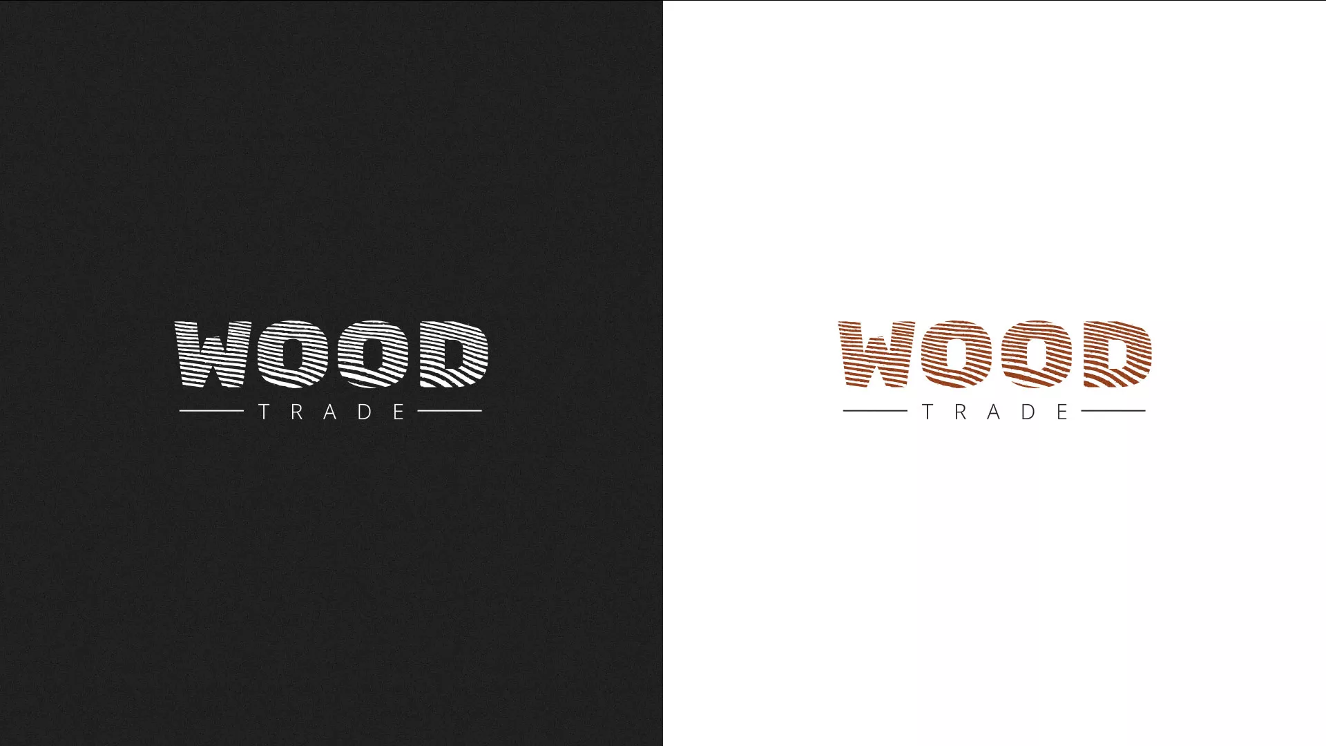 Разработка логотипа для компании «Wood Trade» в Звенигово