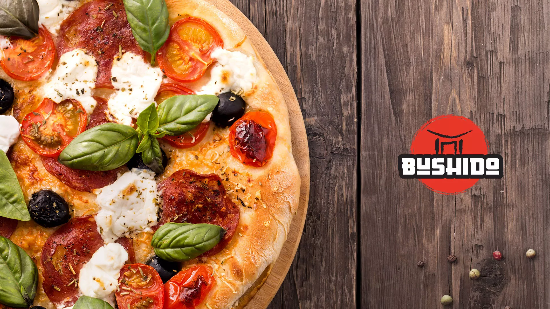 Разработка сайта для пиццерии «BUSHIDO» в Звенигово